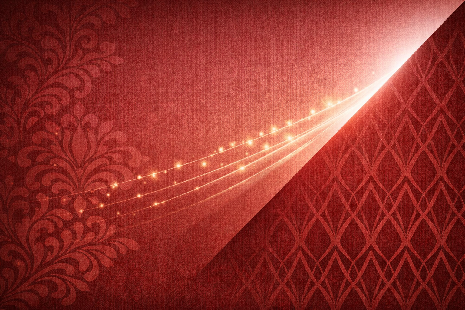 Abstraktes Tapetenbild in Beige-Gold mit wohnlichem Ornamentmuster und diagonaler Lichtführung.